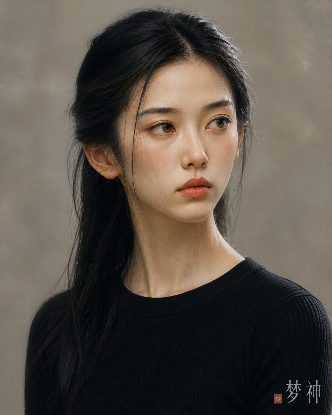 夜瑶,静静望向远处